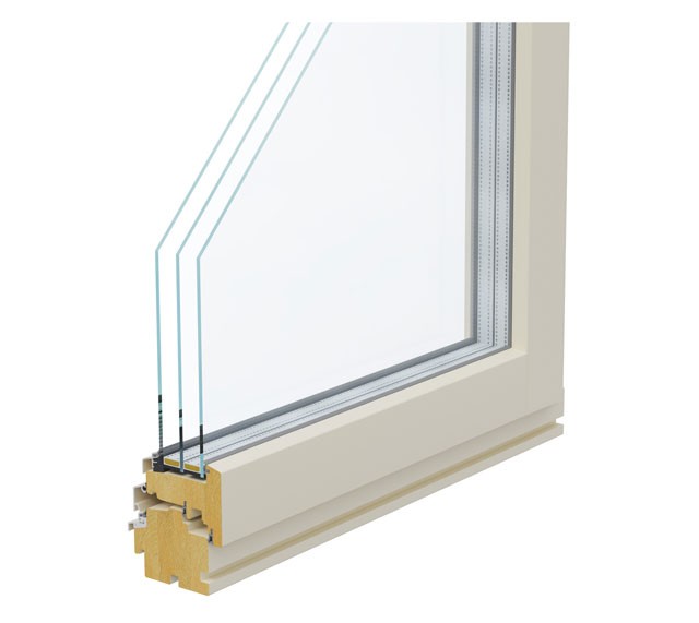 DK22 wooden window (2- and 3-glazing)