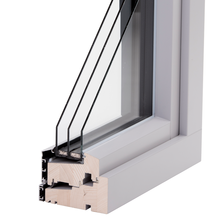 SW14 aluclad window (3-glazing)