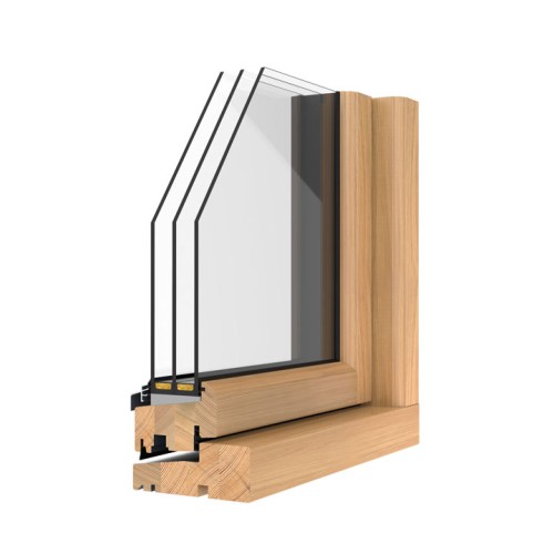 Viking21 wooden windows (2- or 3-glazing)